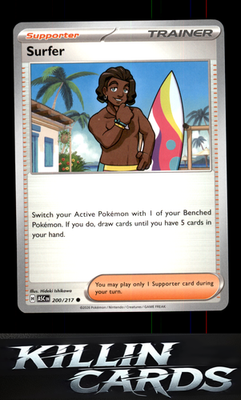Surfer - 200/217 200/217 Pokemon Common ME: Ascended Heroes Card NM