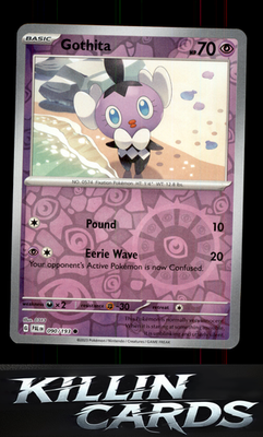 Reverse Holofoil Gothita 090/193 Pokemon Common SV02: Paldea Evolved Card NM
