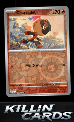 Reverse Holofoil Charcadet - 032/191 032/191 Pokemon Common SV08: Surging Sparks