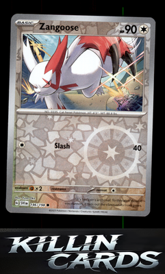 Reverse Holofoil Zangoose - 146/198 146/198 Pokemon Common SV01: Scarlet & Viole