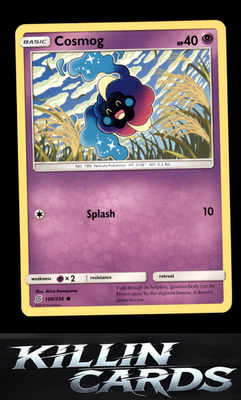 Cosmog 100/236 Pokemon Common SM - Unified Minds Card LP