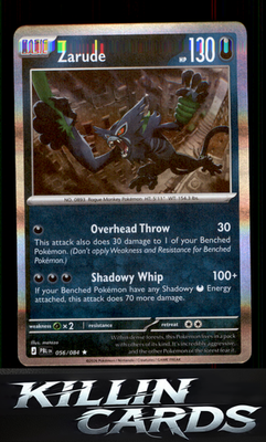 Zarude 056/084 Pokemon Rare ME05: Pitch Black Card NM