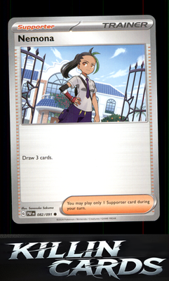 Nemona - 082/091 082/091 Pokemon Common SV: Paldean Fates Card NM