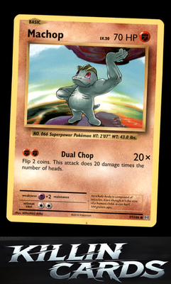 Machop 57/108 Pokemon Common XY - Evolutions Card LP