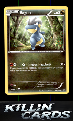 Bagon (54) 54/108 Pokemon Common XY - Roaring Skies Card NM