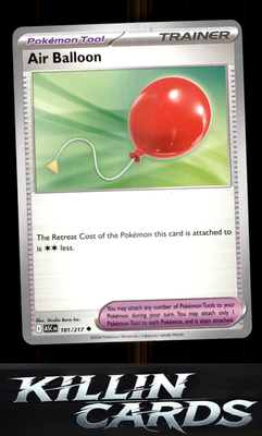Air Balloon 181/217 Pokemon Uncommon ME: Ascended Heroes Card NM