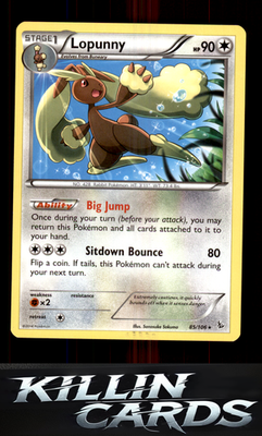 Lopunny 85/106 Pokemon Rare XY - Flashfire Card LP