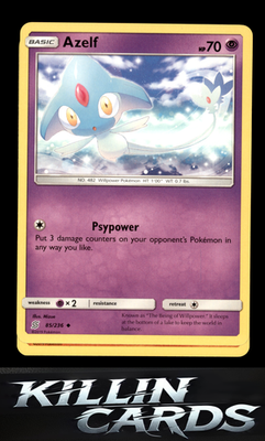 Azelf 85/236 Pokemon Uncommon SM - Unified Minds Card NM