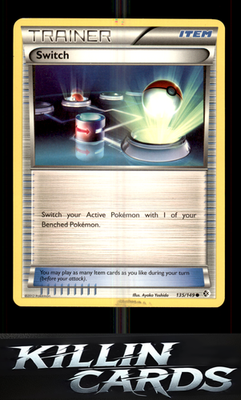 Switch 135/149 Pokemon Common Boundaries Crossed Card LP