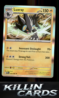 Luxray 028/088 Pokemon Rare ME03: Perfect Order Card NM