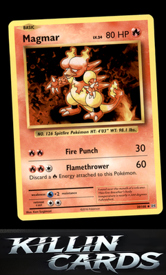 Magmar 20/108 Pokemon Uncommon XY - Evolutions Card NM
