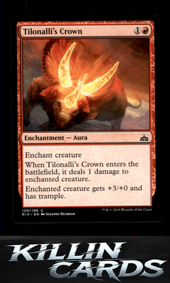 Tilonalli's Crown 120 Magic C Rivals of Ixalan Card NM