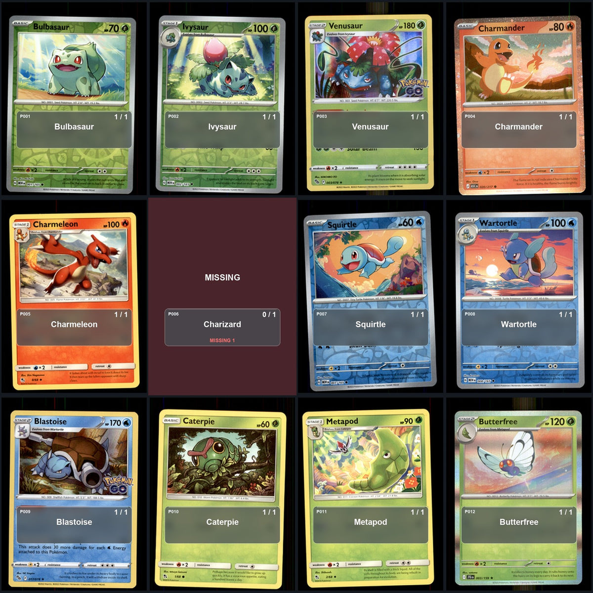 Pokemon TCG Generation 1 Kanto Pokemon Pokedex Set 148 Cards Collection
