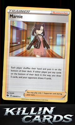 Marnie 56/73 Pokemon Holo Rare Champion's Path Card NM
