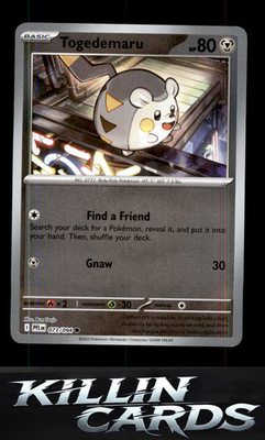 Reverse Holofoil Togedemaru - 073/094 073/094 Pokemon Common ME02: Phantasmal Fl
