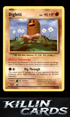 Diglett 55/108 Pokemon Common XY - Evolutions Card LP