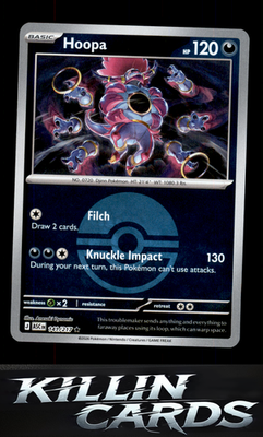 Reverse Holofoil Hoopa (Poke Ball) 141/217 Pokemon Rare ME: Ascended Heroes Card