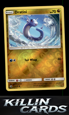 Reverse Holofoil Dratini (35) 35/70 Pokemon Common Dragon Majesty Card NM