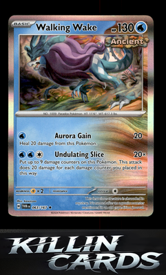 Walking Wake 063/167 Pokemon Rare SV06: Twilight Masquerade Card NM