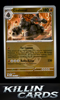 Reverse Holofoil Coalossal (Dusk Ball) 120/217 Pokemon Rare ME: Ascended Heroes