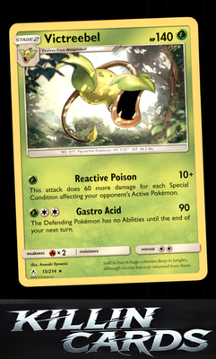Victreebel 15/214 Pokemon Rare SM - Unbroken Bonds Card NM