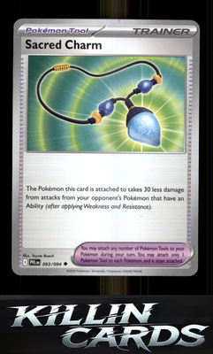 Sacred Charm - 093/094 093/094 Pokemon Uncommon ME02: Phantasmal Flames Card NM