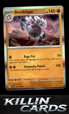 Annihilape 109/198 Pokemon Rare SV01: Scarlet & Violet Base Set Card NM