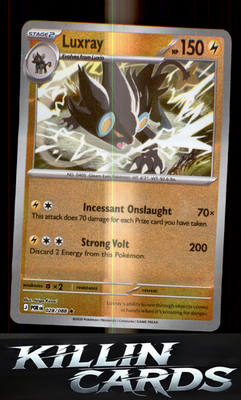Reverse Holofoil Luxray 028/088 Pokemon Rare ME03: Perfect Order Card NM