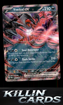 Yveltal ex - 053/088 053/088 Pokemon Double Rare ME03: Perfect Order Card NM