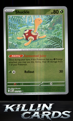 Reverse Holofoil Shuckle - 011/132 011/132 Pokemon Uncommon ME01: Mega Evolution