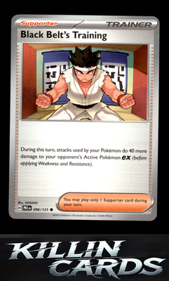 Black Belt's Training - 096/131 096/131 Pokemon Common SV: Prismatic Evolutions