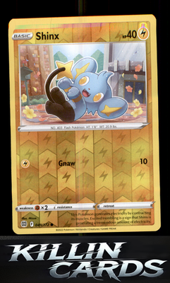 Reverse Holofoil Shinx 049/172 Pokemon Common SWSH09: Brilliant Stars Card NM