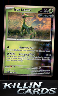 Iron Leaves 019/167 Pokemon Rare SV06: Twilight Masquerade Card NM