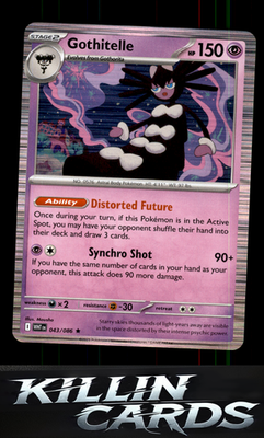Gothitelle 043/086 Pokemon Rare SV: White Flare Card NM