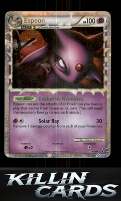 Espeon (Prime) 81/90 Pokemon Ultra Rare Undaunted Card DM