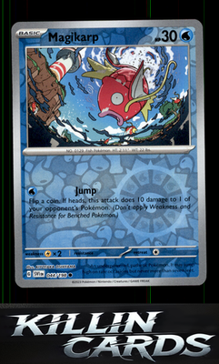 Reverse Holofoil Magikarp 044/198 Pokemon Common SV01: Scarlet & Violet Base Set