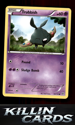 Trubbish (64) 64/135 Pokemon Common Plasma Storm Card LP