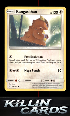 Kangaskhan 128/181 Pokemon Uncommon SM - Team Up Card NM