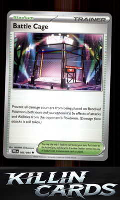 Battle Cage - 085/094 085/094 Pokemon Uncommon ME02: Phantasmal Flames Card NM