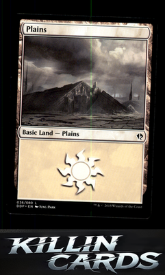 Plains (036) 36 Magic L Duel Decks: Zendikar vs. Eldrazi Card NM