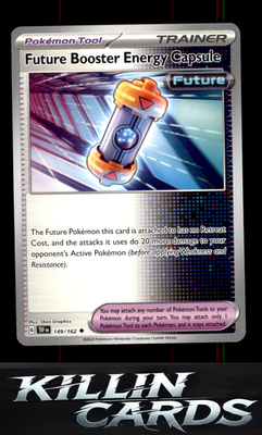 Future Booster Energy Capsule 149/162 Pokemon Uncommon SV05: Temporal Forces Car