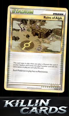 Ruins Of Alph 76/90 Pokemon Uncommon Undaunted Card NM