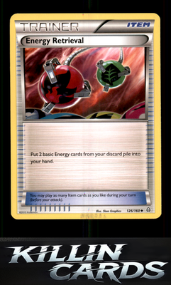Energy Retrieval 126/160 Pokemon Uncommon XY - Primal Clash Card LP