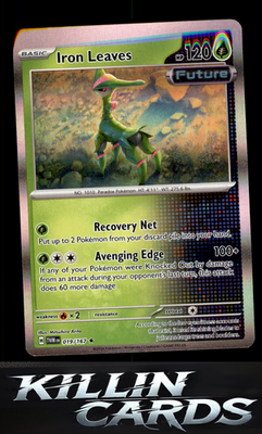 Iron Leaves 019/167 Pokemon Rare SV06: Twilight Masquerade Card NM