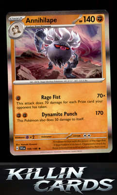 Annihilape 109/198 Pokemon Rare SV01: Scarlet & Violet Base Set Card NM