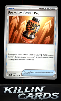 Premium Power Pro 199/217 Pokemon Uncommon ME: Ascended Heroes Card NM