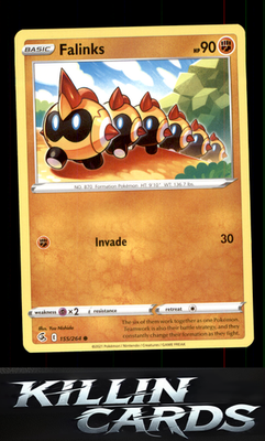 Falinks (155) 155/264 Pokemon Common SWSH08: Fusion Strike Card NM