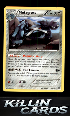 Metagross (49) 49/98 Pokemon Rare XY - Ancient Origins Card NM