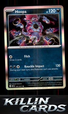 Hoopa 141/217 Pokemon Rare ME: Ascended Heroes Card NM