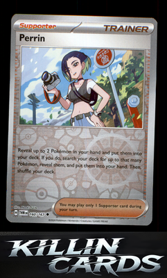 Reverse Holofoil Perrin - 160/167 160/167 Pokemon Uncommon SV06: Twilight Masque